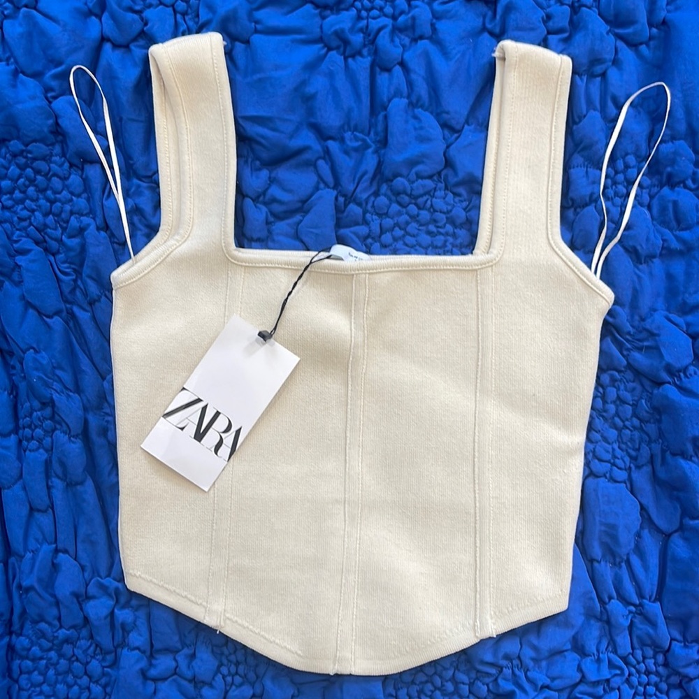 Zara corset top